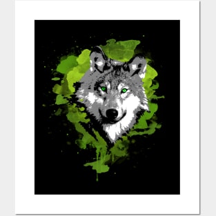 Wolf moon Posters and Art